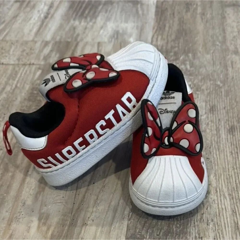 Adidas Originals Superstar 360 Disney Minnie Mouse Girl's Size 5K